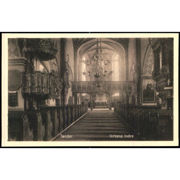T�nder - Kirkens Indre - H. Becks Bogh.  12 - Ubrugt