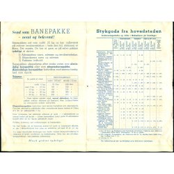 Banepakke - nemt og bekvemt - D.S.B. 