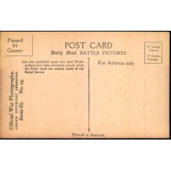 The Burial of Two British Soldiers on the Battelfield - 23 - Ubrugt