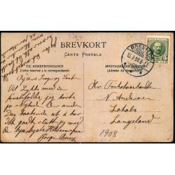 Roskilde 1908 - Fotokort u/n - Brugt