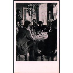 P .S. Kryer - Skandinaviske kunstnere ved Frokostbordet - Skagen Museum 6712 - Ubrugt