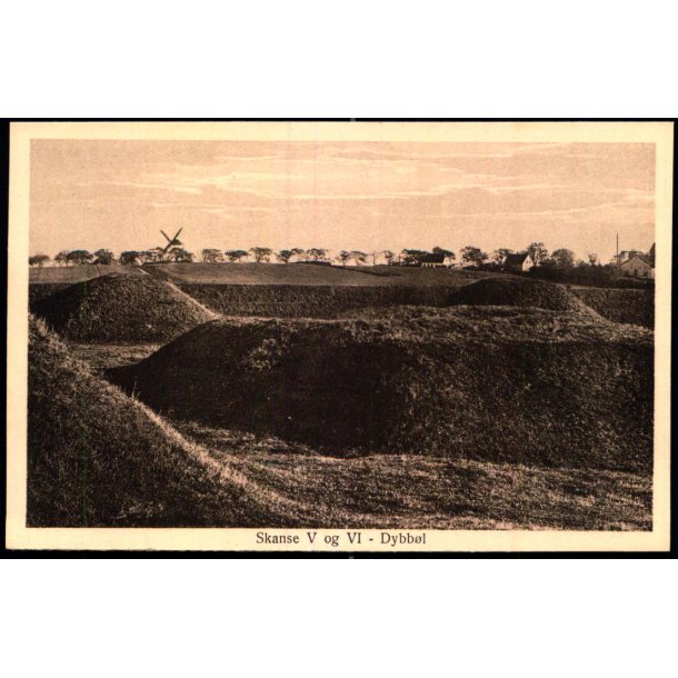 Skanse V og VI. Dybb�l - Chr. Qvist 33 - Ubrugt
