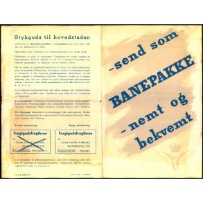Banepakke - nemt og bekvemt - D.S.B. 