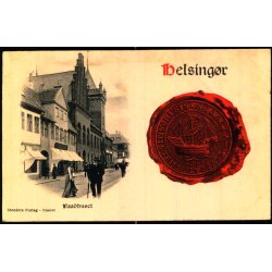 Helsing�r - Raadhuset - Stender u/n - Ubrugt