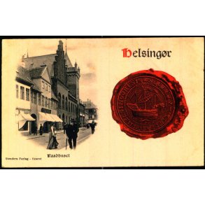 Helsing�r - Raadhuset - Stender u/n - Ubrugt