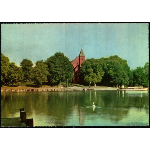 Maribo - Domkirken set fra S�en - Stender 5601 - Brugt