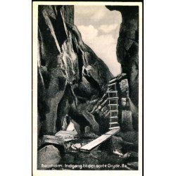 Bornholm - Indgang til den sorte Gryde - R - Colbergs Bogh. 710 - Brugt