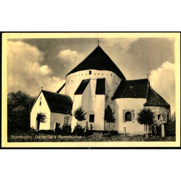 Bornholm - sterlars Rundkirke - Colbergs Bogh. 1196 - Ubrugt