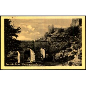 Bornholm - Broen til Hammershus Ruiner - Colbergs Bogh. 550 - Brugt