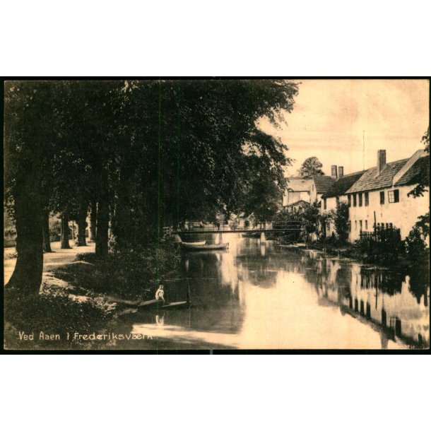 Ved Aaen ved Frederiksv�rk - A. Jensens Bogh. 6198 - Ubrugt
