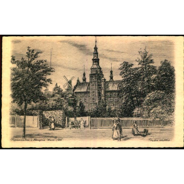 Mller, Peder - Promenaden i Kongens Have 1800 - Alex Vincent  61 - Brugt