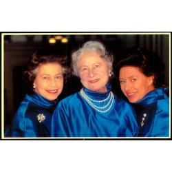 Dronning Elizabeth - Dronninge Moder og Prinsesse Margaret - Ubrugt