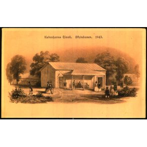 Kbenhavns Tivoli - Skydebanen - Stender 34369 - Ubrugt - Svagt Hjrne !