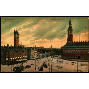 Kbenhavn - Raadhuspladsen - (Med Glimmer ) - C.R. 72
