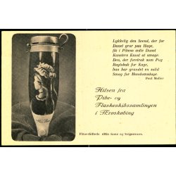 Hilsen fra Pibe og Flaskeskibssamlingen i �r�sk�bing - Marius Larsens Pibesamling u/n - Ubrugt
