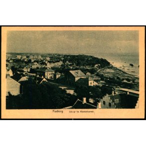 Faaborg - Udsigt fra Klokketaarnet - David J. Bager u/n  - Ubrugt