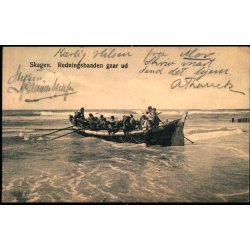 Skagen - Redningsbaaden gaar ud -  Knudstrup u/n - Brugt
