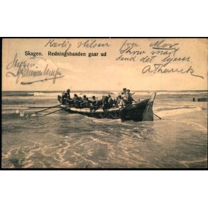Skagen - Redningsbaaden gaar ud -  Knudstrup u/n - Brugt