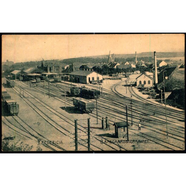 Fredericia -  Banegaardsterrainet - u/n - Ubrugt