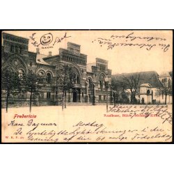 Fredericia - Raadhuset, B�low, Michaeli Kirke - W.K.F. 567 - Brugt