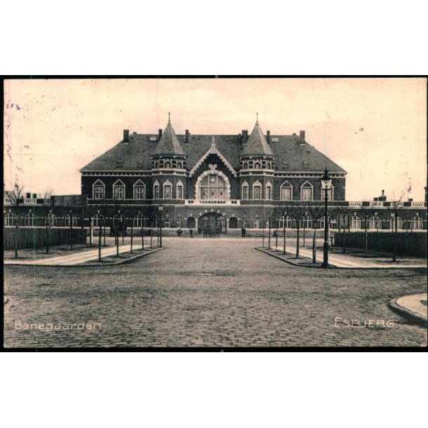 Banegaarden - Esbjerg - C.J.C.  2524 - Ubrugt
