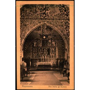 M�gelt�nder - Det indre af Kirken - C.C. Biehl 3579 - Ubrugt