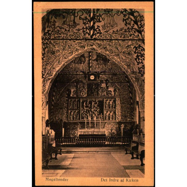 M�gelt�nder - Det indre af Kirken - C.C. Biehl 3579 - Ubrugt