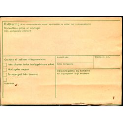 Adressekort fra Kbenhavn til Klaksvig  - 8 x 25 kr  - 5 og 6 kr Rigsvben -