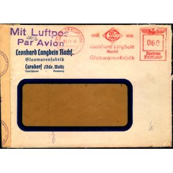 Luftpost  Censurbrev fra Tyskland  3 - 11 - 43 - Til Danmark