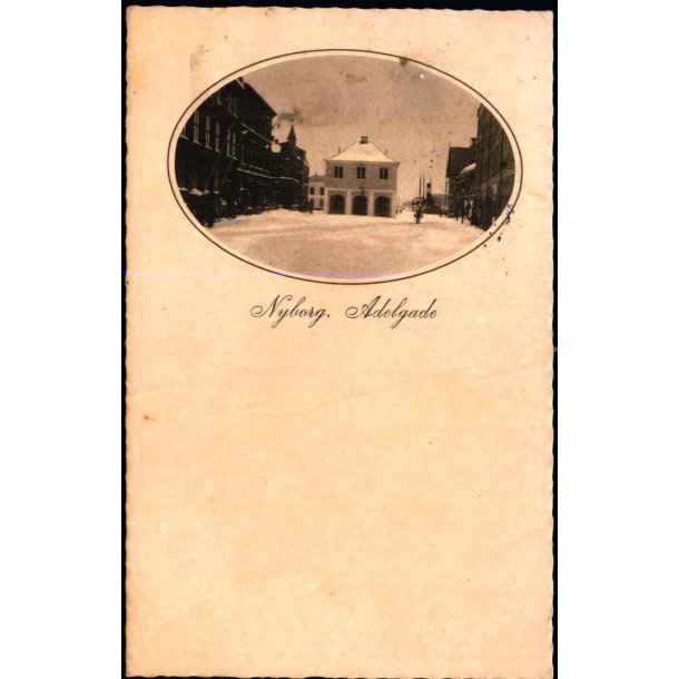 Nyborg - Adelgade - V. Sch�nnemanns Forlag 45208 - Brugt