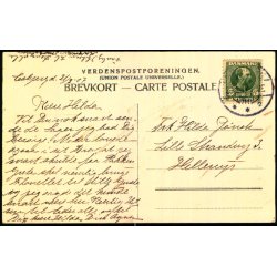 Banegaarden - Esbjerg - C.J.C.  2524 - Ubrugt