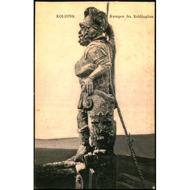 Kolding - K�mpen paa Koldinghus - W.M. 117 - Ubrugt