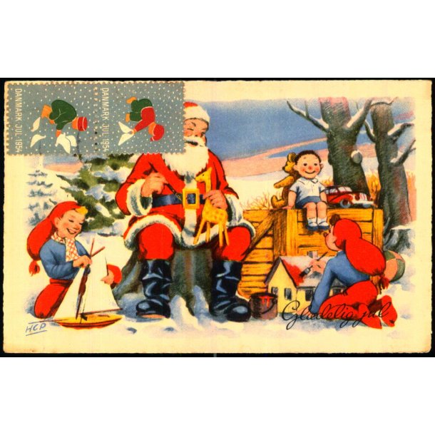 Hans Christian Petersen - Gldelig jul - Serie 67 - Brugt