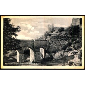 Bornholm - Broen til Hammershus Ruiner - Colbergs Bogh. 550 - Brugt