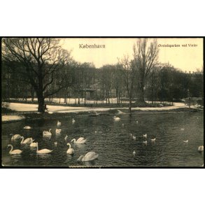 Kbenhavn - rstedsparken ved Vinter - Nathansohns 50 - Brugt