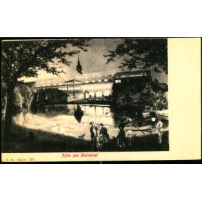 Aften paa Marienlyst  - C. St. 310 - Ubrugt