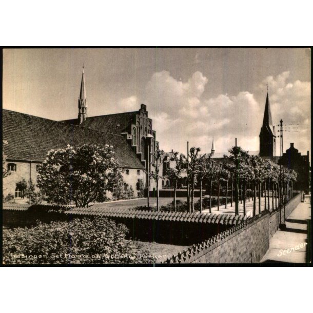 Helsingr - Skt. Marie Kirke og Sct. Olai Kirke - Stender H. 1008 - Ubrugt