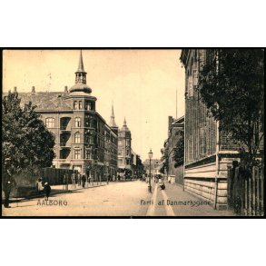 Aalborg - Parti af Danmarksgade -  Stender 874