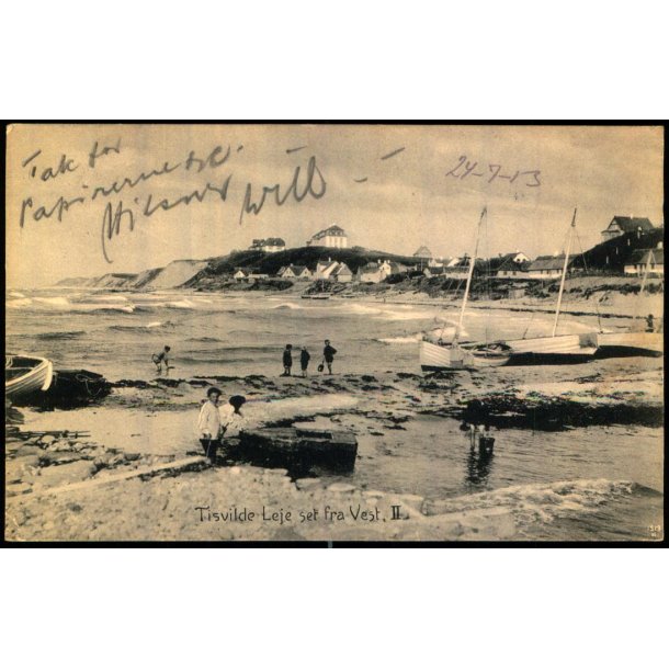 Tisvilde Leje set fra Vest - A.Jensens Bogh.  u/n - Brugt