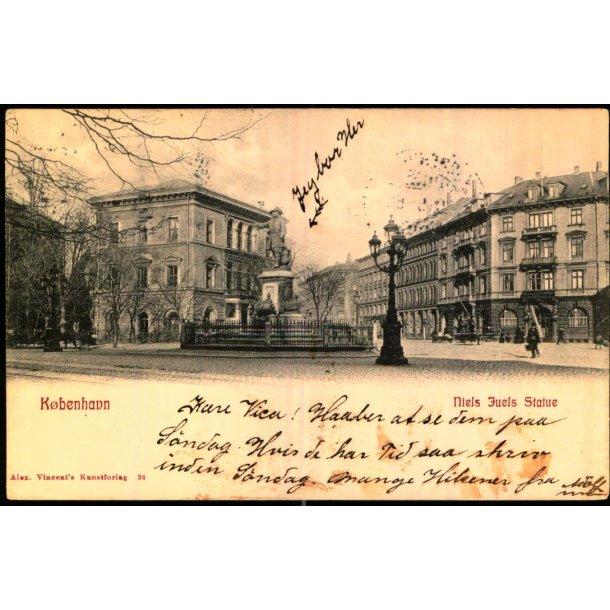 Kbenhavn - Niels Juels Statue - Alex Vincent 24 - Brugt