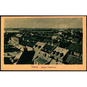 Faaborg - Udsigt fra Klokketaarnet - David J. Bager u/n  - Ubrugt