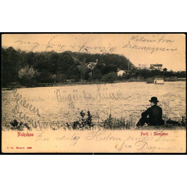 Nakskov - Parti i Svinglen - C. St. 1807 - Brugt