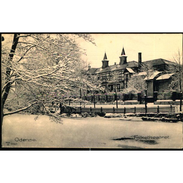 Odense - Folketeateret - Hjalmar Grupes Bogh. u/n - Brugt
