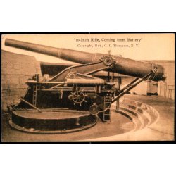 " 10 Inch Rifle, Coming from Battery " - Thompson u/n