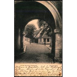 Faaborg - Udsigt gennem Vesterport - Eneret 2279 - Brugt