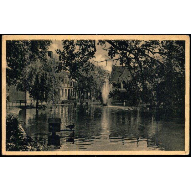 Svendborg - Mlledammen - Banegrdskiosken  705 - Ubrugt
