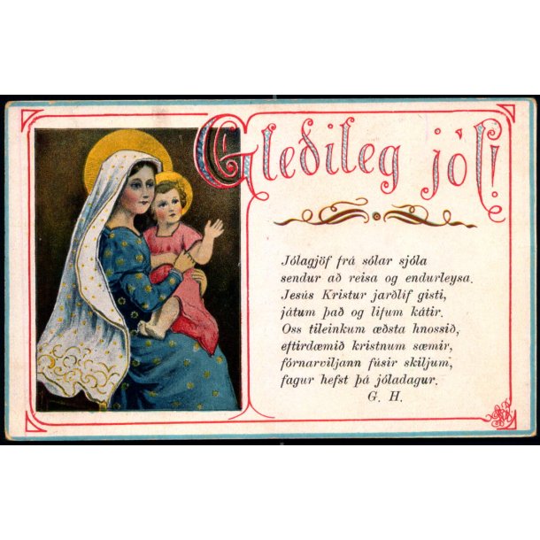 Gledileg J�l - H. Arnason u/n - Ubrugt