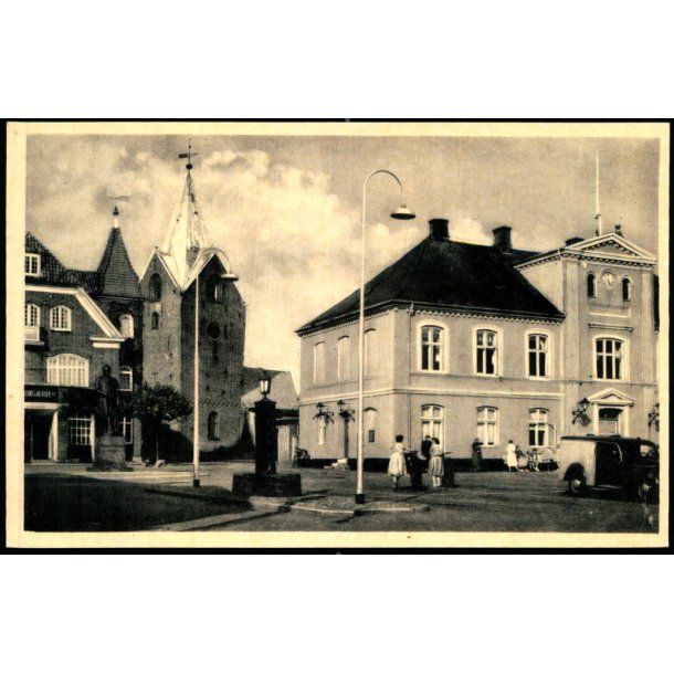 Ringk�bing - Torvet - Banegaardens Kiosk 12369 - Ubrugt