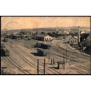 Fredericia -  Banegaardsterrainet - u/n - Brugt