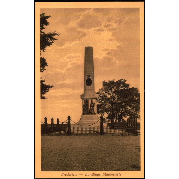 Fredericia - Lundings Mindest�tte - J.A.F. 555 - Ubrugt